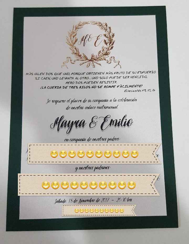 Mis invitaciones 🤗 - 4