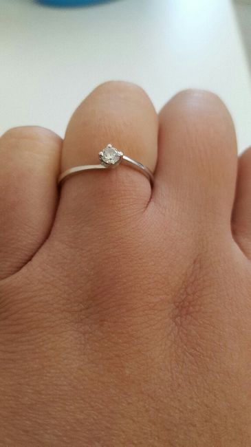 Mi anillo de compromiso 💍 - 1