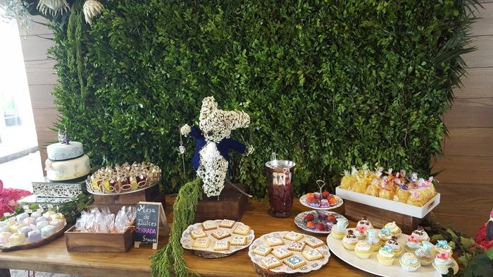 Mesa de postres