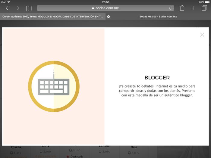 La de blogger