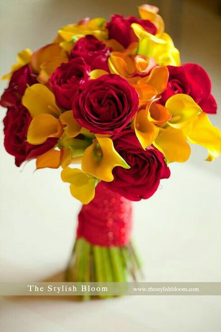 Combinación de colores rojo vino y amarillo claro - 8
