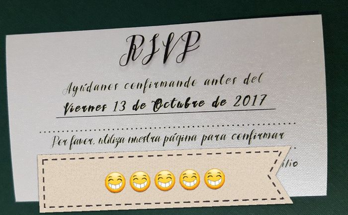 Mis invitaciones 🤗 - 6