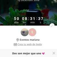 ¿Cuánto falta para su gran día? - 1