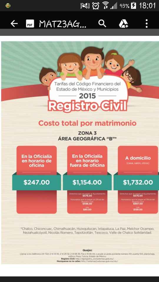 Precios de casarse por el civil - 1