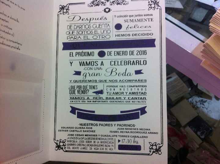 Listas las invitaciones - 2