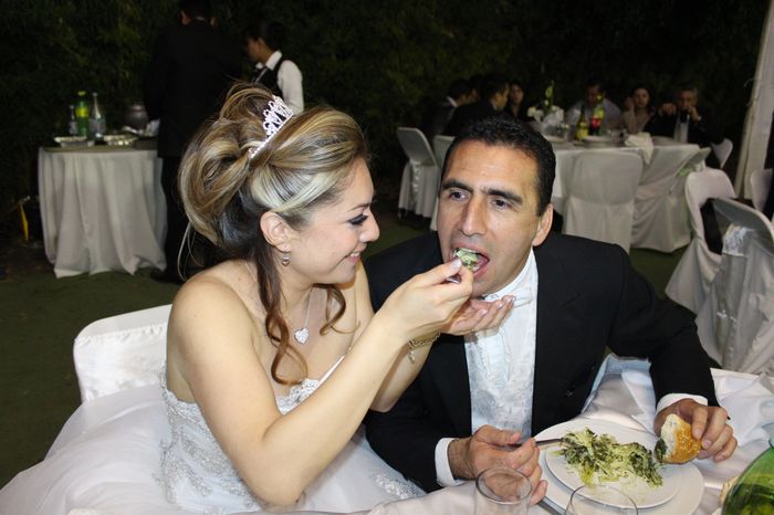 Cenando con mi amor