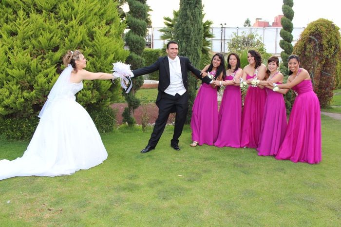 Sesión divertida con damas