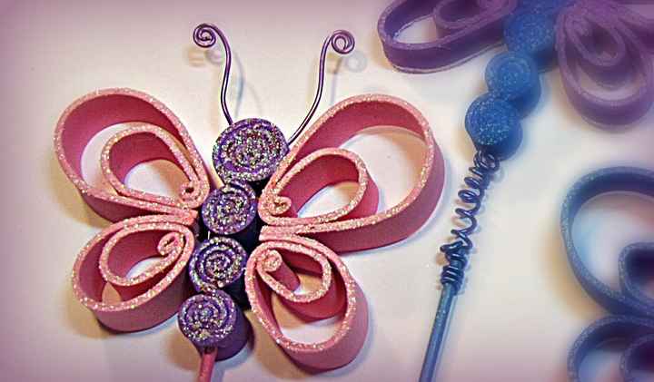 Mariposas para designar mesas