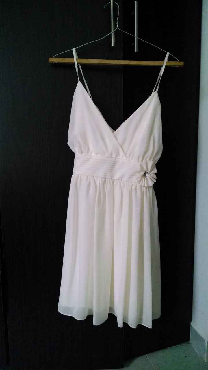 Mi vestido para boda civil - 1