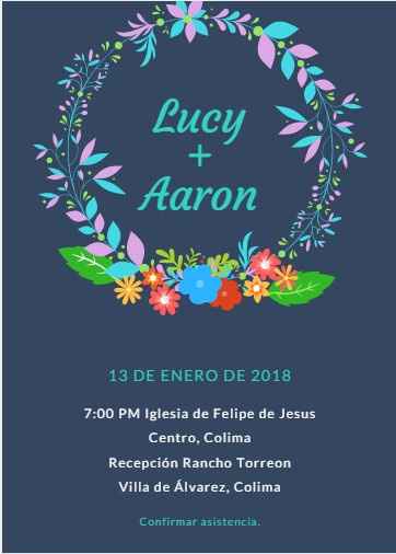 Diseño de invitaciones - 2