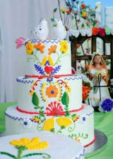 Pastel de boda de chantilly y mexicano ayuda!! - 4