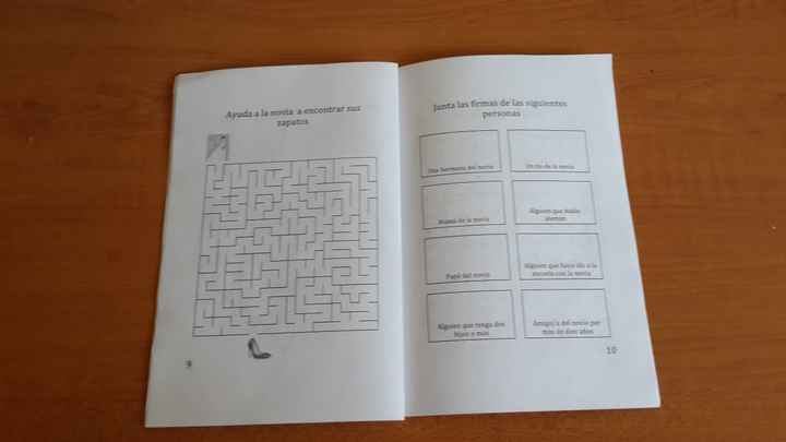 Laberinto y recolección de firmas