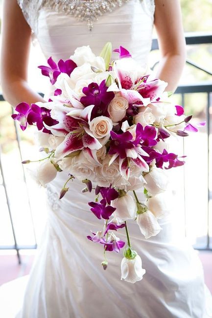 Ramo con orquideas 