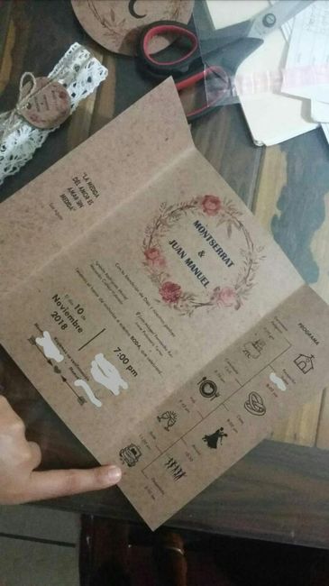 Nuestras invitaciones diy - 2