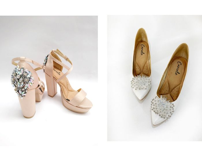 ¿Zapatos de novia de colores o blancos? 👌 1