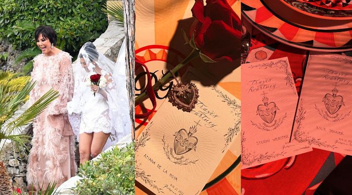 Así fue la tercera boda de Kourtney Kardashian 👇 - 6