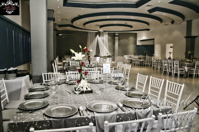 TENDENCIA: Bodas con decoración plateada 😉 3