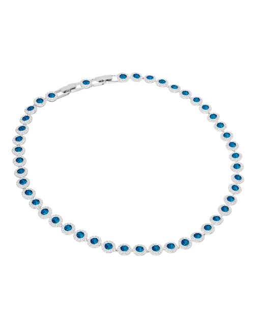Collares con pedrería azul para llevar en tu boda 👌 2