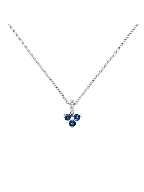 Collares con pedrería azul para llevar en tu boda 👌 4