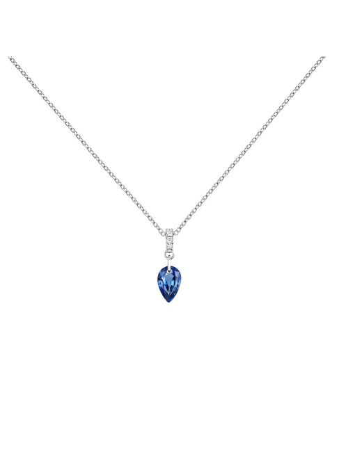 Collares con pedrería azul para llevar en tu boda 👌 5