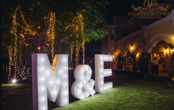 LETRA GIGANTES para tu boda ¿Te gusta la idea? ✏️ 2