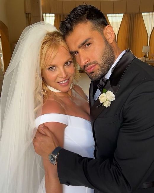 Britney Spears se nos casó y así fue su boda de ensueño😍 4