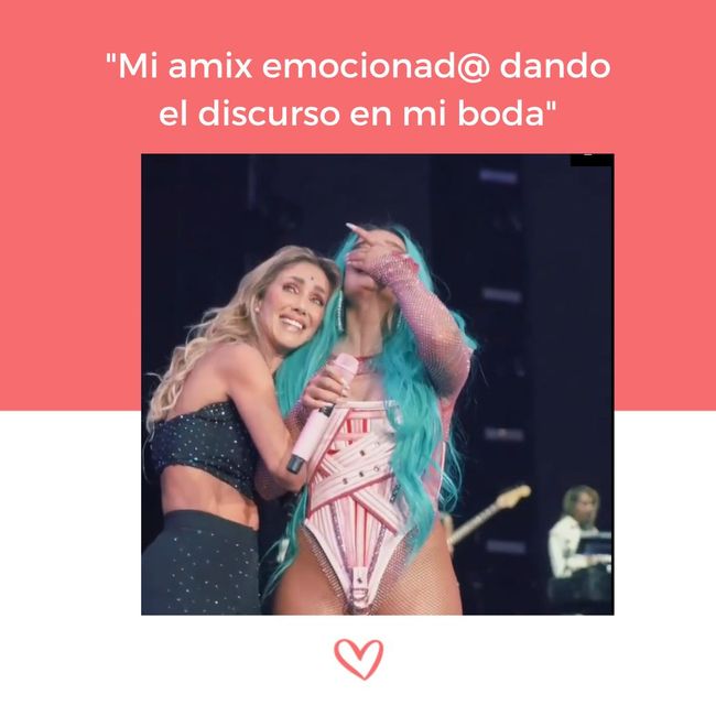 Cuando invitas a tu mejor amig@ a que dé el discurso de boda😭 1