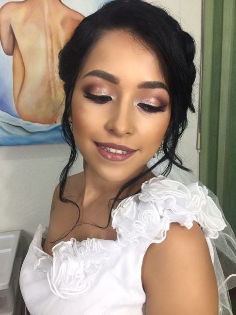 ¿Cómo maquillar a una novia de piel morena? 3