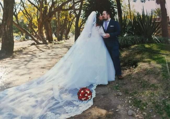 Mi vestido de boda😄 1