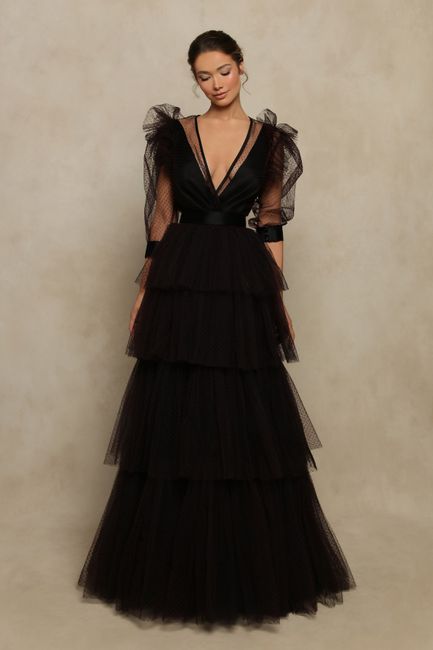 TENDENCIA: ¡¡Vestidos de boda negros!! 🖤 4