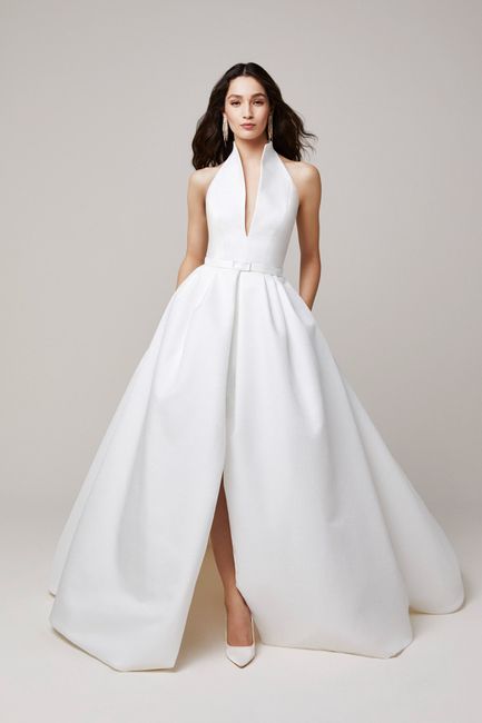 5 vestidos de novia con cuello Halter 👗 4