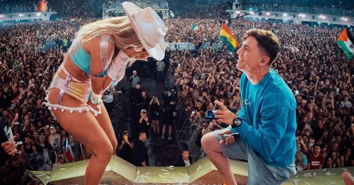 ¡¡Lele Pons y Guaynnaa se comprometieron en el Tomorrowland!! 1