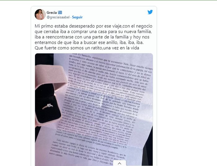 Novia recibe anillo que su novio escogió antes de morir 😢 2