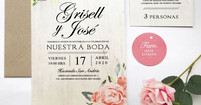 Sube tus invitaciones de boda y participa en el concurso de Pinterest 🏆 1