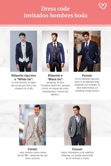 ATENCIÓN: Dress Code para invitados (hombres) a la boda🛑 1