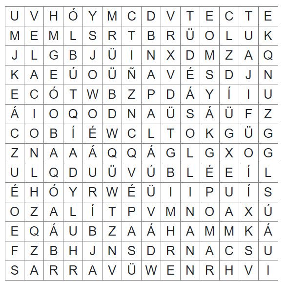 ¡Juega a la sopa de letras! ¿encontrarás las palabras? 😈 1