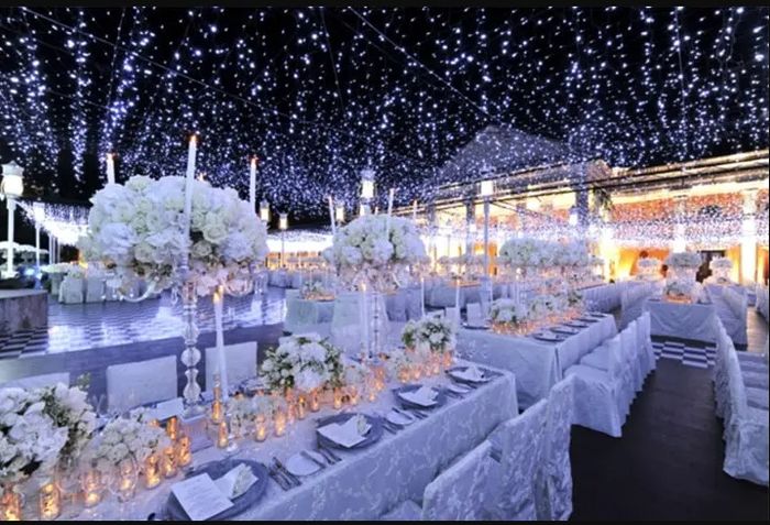Luces para bodas navideñas ¿Cuál es tu favorita?🎄☃️ 1