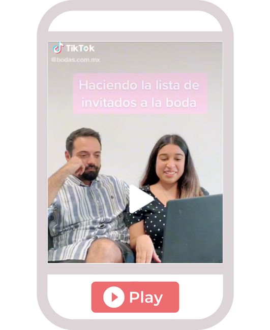 ¿A quién van a invitar a su boda? Este sí👍 , este no 👎 1