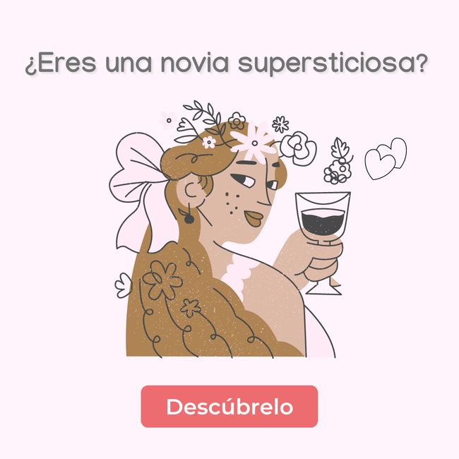 ¿Eres una novia supersticiosa? ¡JUEGA y descúbrelo! 🤵👰 1