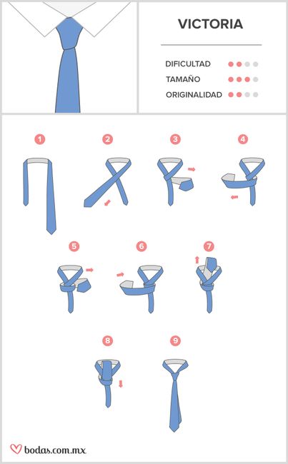 Novio ¿No sabes cómo amarrarte la corbata? Aquí te ayudamos👇 - 3