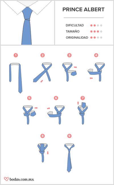 Novio ¿No sabes cómo amarrarte la corbata? Aquí te ayudamos👇 - 5