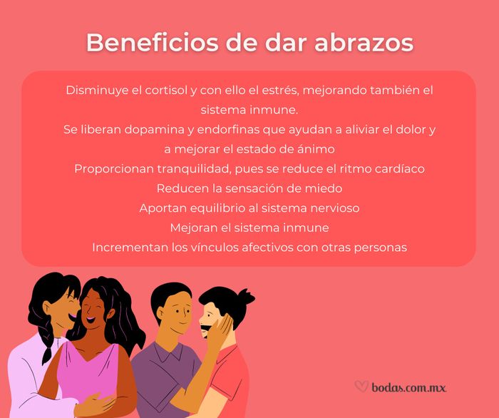 Beneficios de dar abrazos ¡Descúbrelos! 👇 1