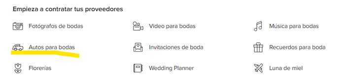 Encuentra los mejores autos para tu boda 💌 - 1