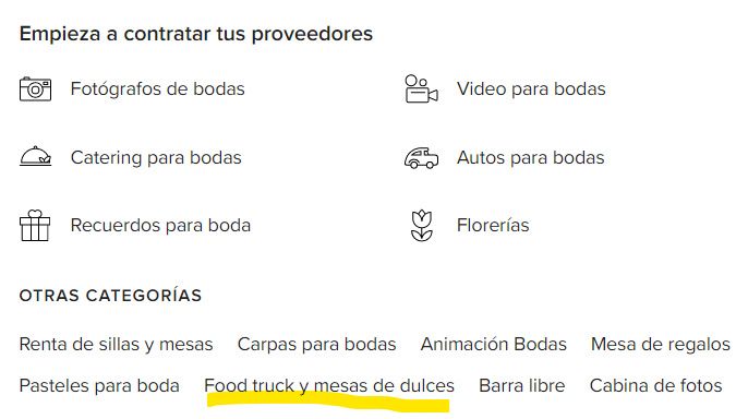 Encuentra a los mejores food trucks y mesas de dulces 🧁 1
