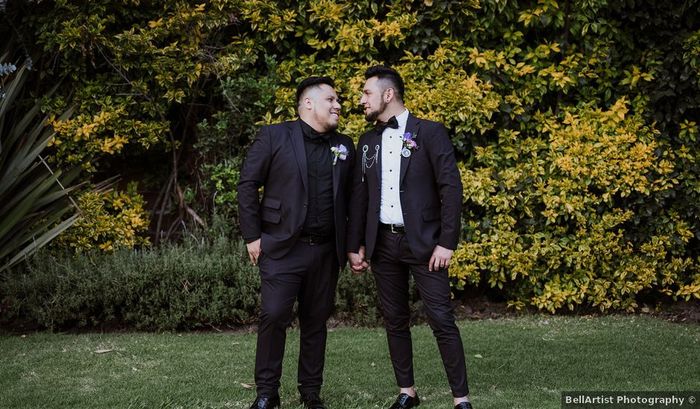 Inspírate en esta boda negro con verde 🖤💚 - 1