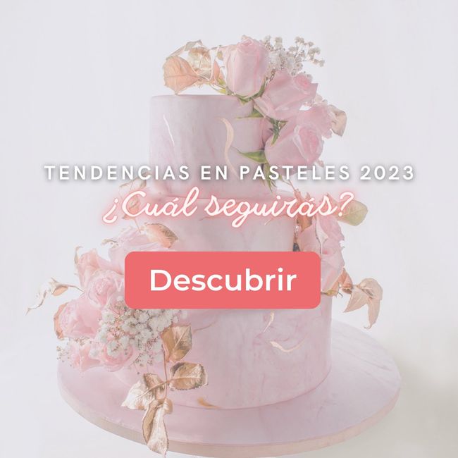 Tendencias en Pasteles 2023 Juega y descubre ¿Cuál seguirás? 😍 - 1