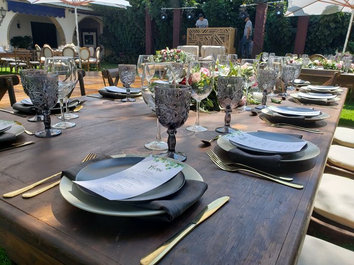 Cuida cada detalle y elige la vajilla ideal para la boda 🍽️ 5