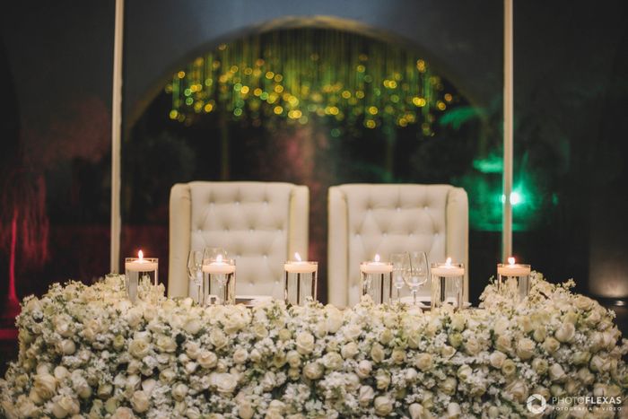 ¿Cómo adornar la mesa de novios con flores? 🌸🌸🌸 5