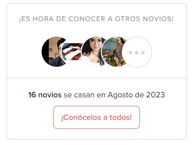 ¿Quieres conocer a otras parejas que se casan en la misma fecha que tú? Da clic aquí. 👇 1
