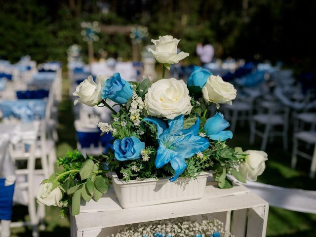 Azul como el mar azul.....así fue esta boda. 💙 - 4